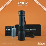 Rechargeable X-Balog BL-611 TG Multi-Functional Emergency Torch Imported Super Strong High Beam Telescopic zoom Torch Flashlight Laser LED - Image 3