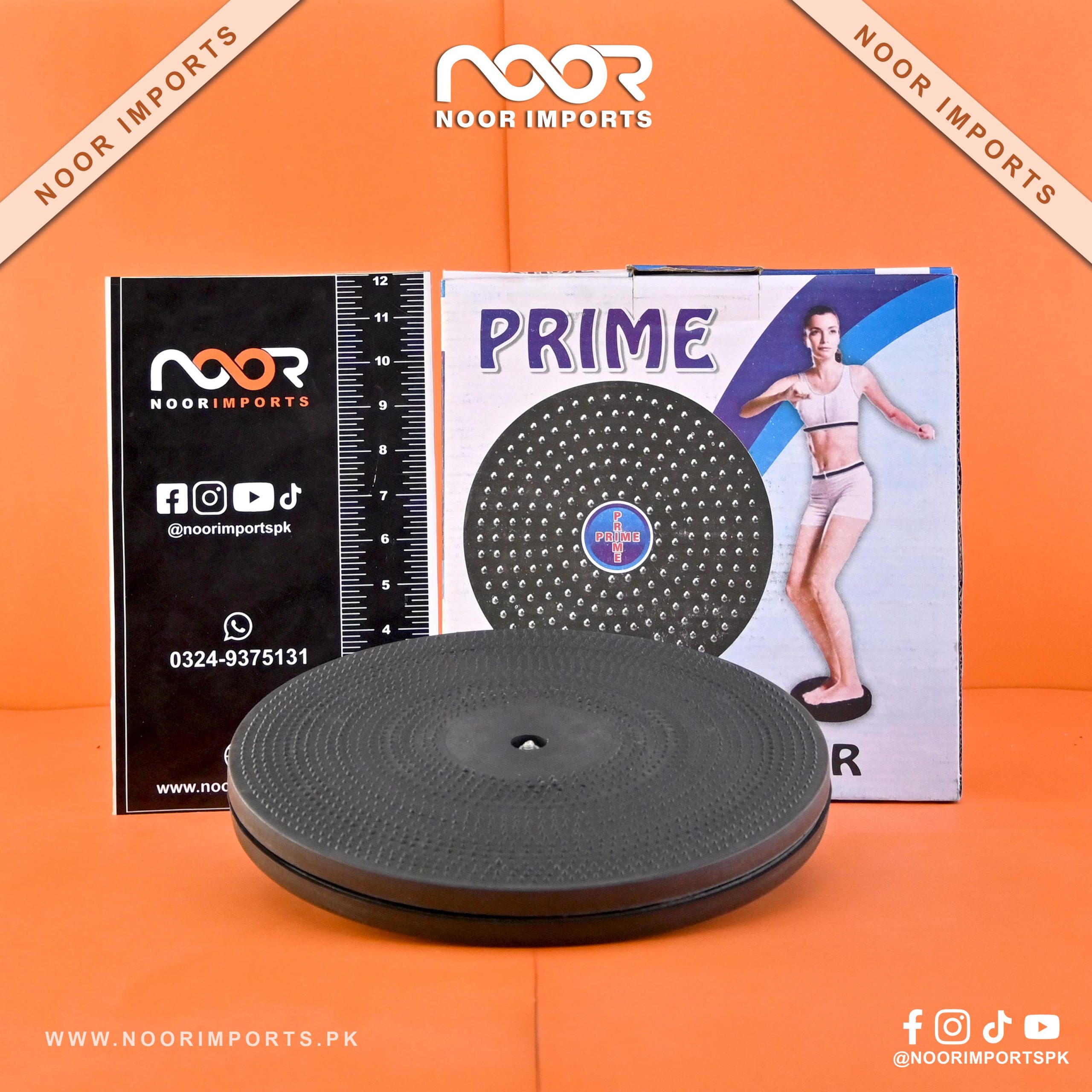 2 AB Twister Disc for Body Shape and Exercise Waist Twisting Balance Disc for Waist - Image 1