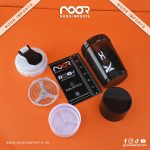 Sports Protein Shaker Bottle with Measurement Markings, 500ml - Image 4