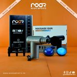 Massage Gun with Heat and Cold, Deep Tissue Percussion Massager with 6 Heads & LCD Touch Screen, Powerful 6-Speed Handheld Body Massager for Pain Relief, Quiet Portable Muscle Gun