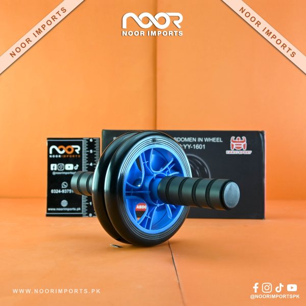 AB Wheel Super Mute Double Abdominal Wheel Exercise Roller