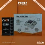 100W Rechargeable Solar LED Construction Site Light with PIR Motion Sensor | Noor Imports - Image 2