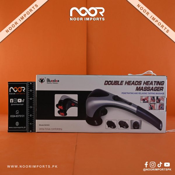 Original Double Heads Body Massager Electric Deep Tissue Massage Stick | Noor Imports