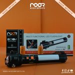 Strong Light Multifunction LED Flashlight with COB Side Light & Emergency Flashing | Noor Imports - Image 3