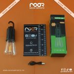 Rechargeable LED Camping Lamp Portable Tent Lantern with Hook | Noor Imports - Image 4