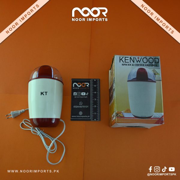 Kenwood Electric Coffee & Spice Grinder Stainless Steel Grain Mill | Noor Imports