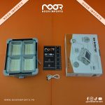 100W Rechargeable Solar LED Construction Site Light with PIR Motion Sensor | Noor Imports - Image 5