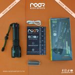 COBA CB-G671 8-in-1 Emergency Flashlight 1KM Range Rechargeable Torch | Noor Imports - Image 5