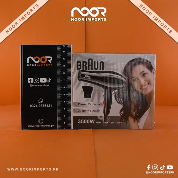 Professional Hair Dryer Hot & Cold Air – Fast Hair Blow Dryer for Home, Salon & Travel | Noor Imports