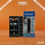 Kemei KM-1115 Hair Trimmer  Engraved UV Coating Body & LCD Display  Noor Imports - Image 2
