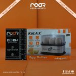 Kolax Electric Egg Boiler 200W Stainless Steel 6 Egg Cooker | Noor Imports