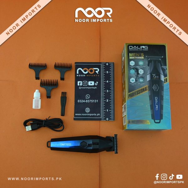 Daling Professional Hair Trimmer DL-1907 – Men’s Hair Clipper | Noor Imports