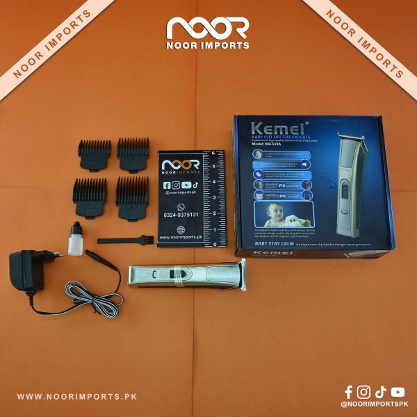 KEMEL Baby Cuts Professional Hair Clipper KM-519A – Advanced Shaving System | Noor Imports