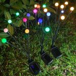 2 Pack 20 LED Solar Firefly Lights – Waterproof Garden Garland & Lawn Decoration | Noor Imports - Image 3