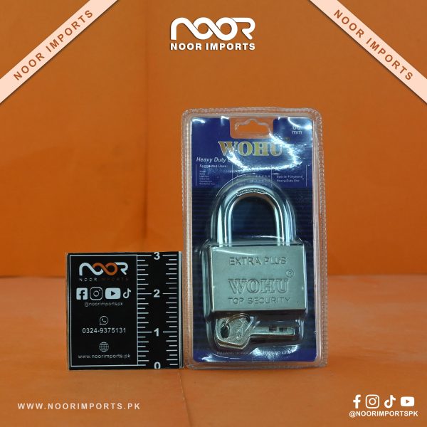 Heavy Duty 60mm Cast Iron Padlock with 3 Keys