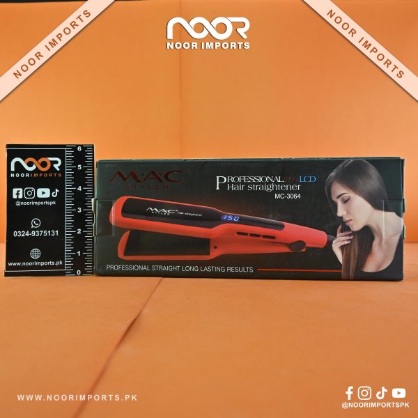 MAC Styler MC-3064 Professional 750 LCD Hair Straightener