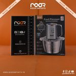 RAF Electric Meat Chopper 600W 5L – Stainless Steel Bowl Food Processor