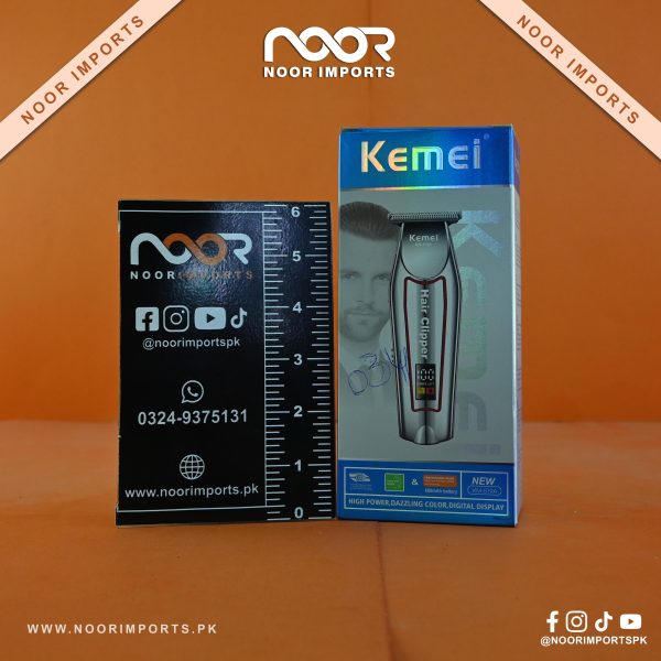 Kemei KM-519A High Power Hair Clipper – Digital Display