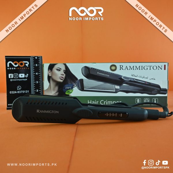Rammigton MG-1882 45W Hair Crimper – Quick 60s Hair Styling Tool