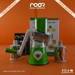 Manual Vegetable Cutter Slicer – 3-in-1 Round Tabletop Drum Grater - Image 2