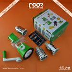 Manual Vegetable Cutter Slicer – 3-in-1 Round Tabletop Drum Grater - Image 3