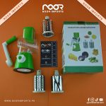 Manual Vegetable Cutter Slicer – 3-in-1 Round Tabletop Drum Grater - Image 4